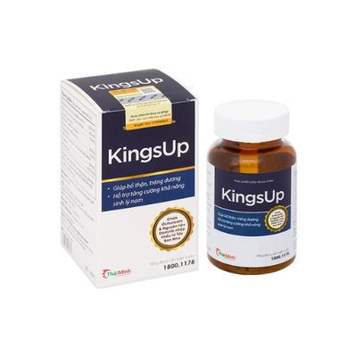Viên uống tăng cường sinh lý nam KingsUp hộp 1 lọ 80 viên