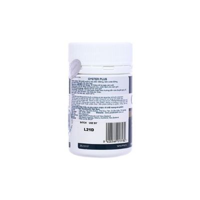 Viên uống tinh chất hàu Oyster Plus Goodhealth lọ 60 viên giao nhanh