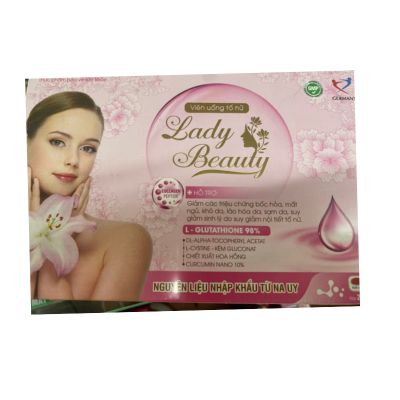 Viên uống tố nữ Lady Beauty hộp 2 lọ x 30 viên