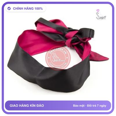 Bịt Mắt Ngủ Lụa Mềm Mại Tinh Tế Băng T505 Màu Đỏ chính hãng - chất lụa mát mềm, chất vải mềm mát, đường may tỉ mỉ - giao hàng che tên kín đáo