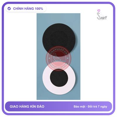 Phụ Kiện Cosplay Dễ Thương Cho Nữ Sexy Gợi Cảm 10 Miếng Tròn Đen chính hãng - chất lụa mát mềm, phối ren, chất vải mềm mát - giao hàng che tên kín đáo