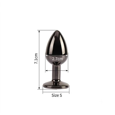 Phích Cắm Hậu Môn Matrix Mont Tungsten Black Size S chính hãng - chất liệu an toàn cho da, dễ vệ sinh, êm ái khi dùng - giao hàng che tên kín đáo