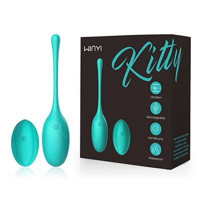 Trứng Rung Đa Chế Độ Điều Khiển Từ Xa Winyi Kitty chính hãng - chất liệu an toàn cho da, dễ vệ sinh, êm ái khi dùng - giao hàng che tên kín đáo