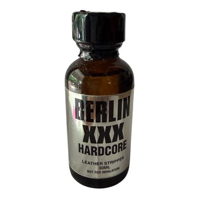 Poppers Mỹ BERLIN XXX HARDCORE 30ml - Leather Stripper