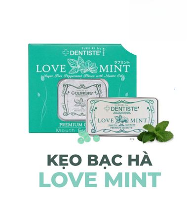 Kẹo BJ Thái Lan Love Mint Hương Bạc Hà chính hãng - chất liệu an toàn cho da, dễ vệ sinh, êm ái khi dùng - giao hàng che tên kín đáo