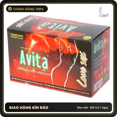 (Che Tên) Bao Cao Su Avitaa Hộp 120 Cái Giao Nhanh Toàn Quốc