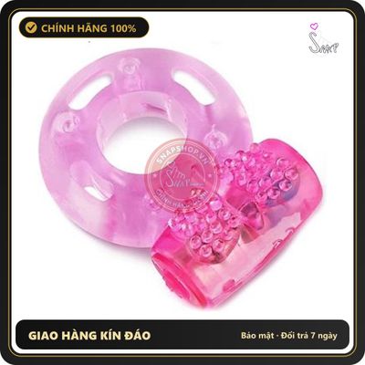 (Che Tên) Vòng Rung Đeo Dương Vật Silicone 324187 - Snapshop