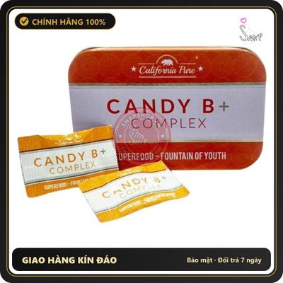 (Che Tên) Kẹo Candy B+ Complex Chính Hãng USA Lẻ 1 Viên Cao Cấp Bảo Đảm