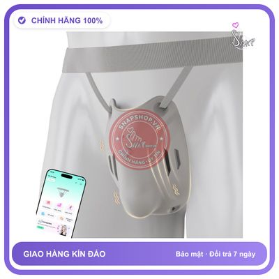 Máy Rung Đeo Quần Lót Nam Tăng Khối Phồng chính hãng - chất vải mềm mát, đường may tỉ mỉ, tôn dáng quyến rũ - giao hàng che tên kín đáo