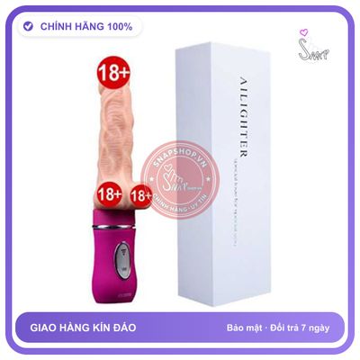 Dương Vật Giả Cao Cấp Ailighter rung nhấp chuyển động đẩy tới và lui Tỏa Nhiệt 45°C chính hãng - 3 chế độ rung, sạc USB, rung nhấp chuyển động đẩy tới và lui tự động - giao hàng che tên kín 