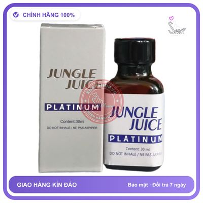 Popper Jungle Juice Platinum USA 30ml chính hãng - chai 30ml, hương dịu không nồng, hàng chuẩn nhập khẩu - giao hàng che tên kín đáo