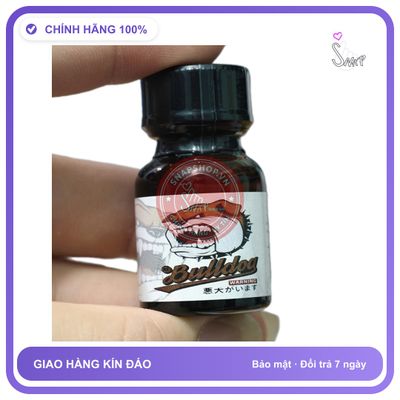 Popper Bulldog 10ml chính hãng - chai 10ml, hương dịu không nồng, hàng chuẩn nhập khẩu - giao hàng che tên kín đáo