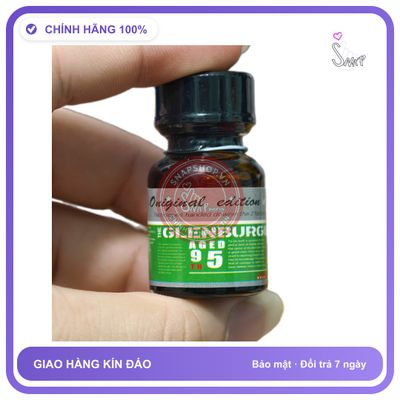 Popper Glenburgie 95TH Oniginal Edition 10ml chính hãng - chai 10ml, hàng chuẩn nhập khẩu, nắp kín không bay hơi - giao hàng che tên kín đáo