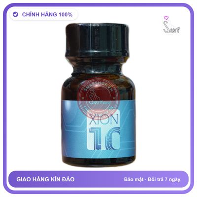 Popper XION 10ML USA Cực Mạnh, Phê Lâu, Chống Lờn chính hãng - chai 10ml, hương dịu không nồng, dòng mạnh - giao hàng che tên kín đáo