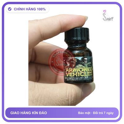 Popper Armored Vehicles 10ml Chính Hãng - chai 20ml, hàng chuẩn nhập khẩu, nắp kín không bay hơi - giao hàng che tên kín đáo