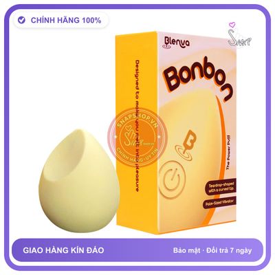 Máy Rung Âm Vật Blenva Bonbon Chóp Cong Định chính hãng - 10 chế độ rung, sạc usb, chống nước - giao hàng che tên kín đáo