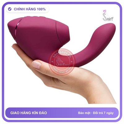 Womanizer Next Duo Máy Hút Âm Vật Không Chạm chính hãng - 14 mức rung, chống nước, silicone y tế - giao hàng che tên kín đáo