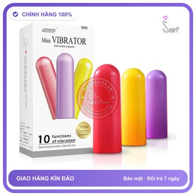 Trứng Rung Mini YEAIN Kích Thích Cực Khoái chính hãng - rung êm không tiếng động, chất liệu an toàn cho da, dễ vệ sinh - giao hàng che tên kín đáo