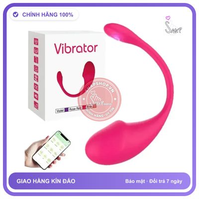 Trứng Rung Kết Nối Bluetooth Điều Khiển APP Massage Điểm G chính hãng - sạc USB, điều khiển qua app, điều khiển từ xa - giao hàng che tên kín đáo