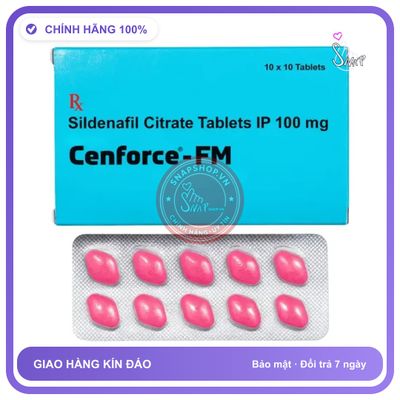 Viên Nén Cenforce FM 100mg Cho Nữ - Vỉ 10 Viên chính hãng - chất liệu an toàn cho da, dễ vệ sinh, êm ái khi dùng - giao hàng che tên kín đáo