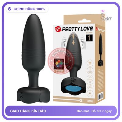Nút Hậu Môn rung nhấp chuyển động đẩy tới và lui Pretty Love Tarion: Đầu chính hãng - rung nhấp chuyển động đẩy tới và lui tự động, silicone y tế, chất liệu an toàn cho da - giao hàng che tê