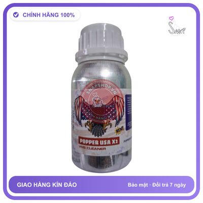 Popper Khô USA X2 Siêu Mạnh chính hãng - hương dịu không nồng, hàng chuẩn nhập khẩu, nắp kín không bay hơi - giao hàng che tên kín đáo