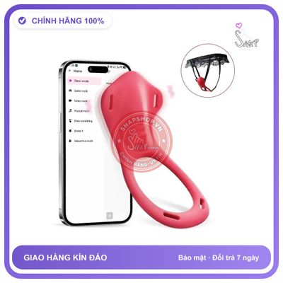 Quần Rung YEAIN Red Sprite Khoái Cảm Bí Mật chính hãng - 9 chế độ rung, điều khiển qua app, điều khiển từ xa - giao hàng che tên kín đáo