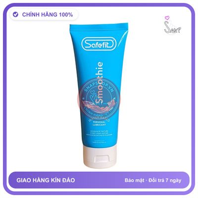 Gel Bôi Trơn Smoothie Safefit Tuýp 100gr chính hãng - dùng được cho hậu môn, dịu nhẹ an toàn cho da, dễ rửa sạch - giao hàng che tên kín đáo