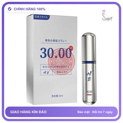 Chai Xịt Japan Kawaii CJ – Kéo Dài Thời Gian – 6ml chính hãng - thấm nhanh không nhờn rít, dùng trước khi quan hệ, nhỏ gọn dễ mang theo - giao hàng che tên kín đáo