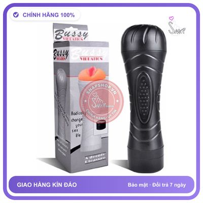 Cốc Đèn Pin Bussy Vibration 8 Chế Độ Rung chính hãng - chất liệu an toàn cho da, dễ vệ sinh, êm ái khi dùng - giao hàng che tên kín đáo