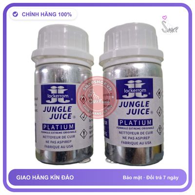 Popper Khô Jungle Juice Platium USA Chính Hãng - hàng chuẩn nhập khẩu, nắp kín không bay hơi, dùng được nhiều lần - giao hàng che tên kín đáo