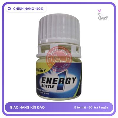Popper Energy Bottle 1 20ml Nắp Trắng chính hãng - chai 20ml, hương dịu không nồng, hàng chuẩn nhập khẩu - giao hàng che tên kín đáo