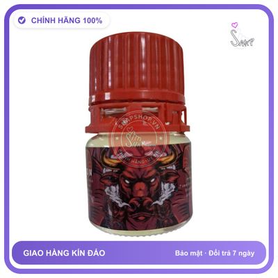 Popper King Đầu Trâu Đỏ 20ml – Chính Hãng - chai 20ml, hương dịu không nồng, dòng mạnh - giao hàng che tên kín đáo