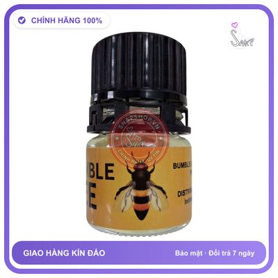 Popper Bumble Bee Con Ong – Cực Mạnh, Cực Sướng 20ml chính hãng - chai 20ml, hương dịu không nồng, dòng mạnh - giao hàng che tên kín đáo