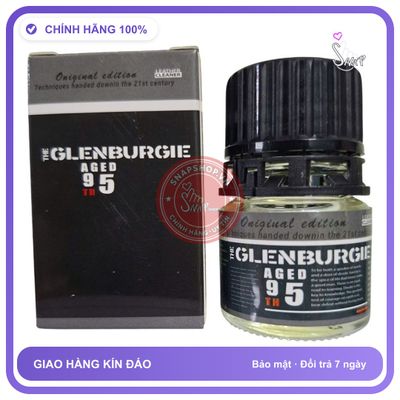 Popper The Glenburgie Aged 95th Đen 20ml Chính Hãng - chai 20ml, hương dịu không nồng, hàng chuẩn nhập khẩu - giao hàng che tên kín đáo