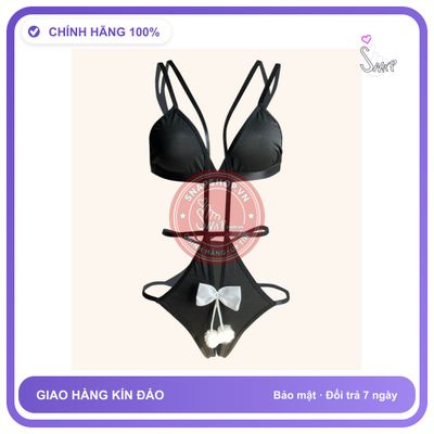 Đồ Ngủ Liền Thân Phối Nơ chính hãng - chất vải mềm mát, đường may tỉ mỉ, tôn dáng quyến rũ - giao hàng che tên kín đáo