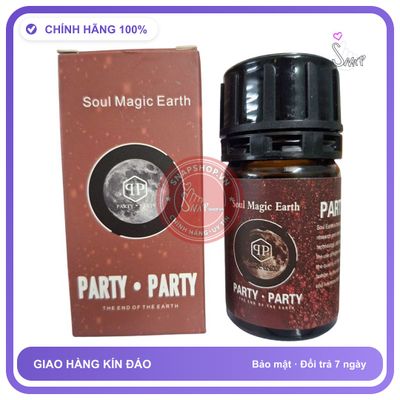 Popper Party•Party Soul Magic Earth 40ml chính hãng - chai 40ml, hàng chuẩn nhập khẩu, nắp kín không bay hơi - giao hàng che tên kín đáo