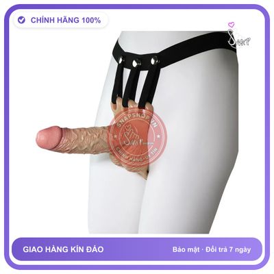 Quần Đeo Dương Vật Giả Rỗng Ruột JIUAI Công chính hãng - silicone y tế, chất liệu an toàn cho da, dễ vệ sinh - giao hàng che tên kín đáo