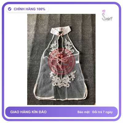 Váy Ngủ Cosplay Sườn Xám Thêu Hoa chính hãng - chất vải mềm mát, đường may tỉ mỉ, tôn dáng quyến rũ - giao hàng che tên kín đáo