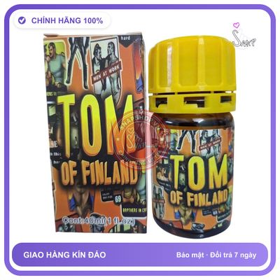 Popper Tom Of Finland Vàng 40ml chính hãng - chai 40ml, hương dịu không nồng, hàng chuẩn nhập khẩu - giao hàng che tên kín đáo