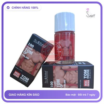 Popper Tom Of Finland 100 Years 40ml - Chai Đỏ chính hãng - chai 40ml, hương dịu không nồng, hàng chuẩn nhập khẩu - giao hàng che tên kín đáo
