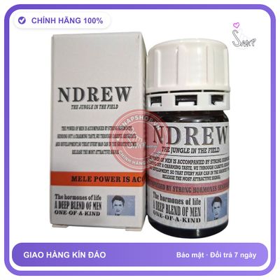 Popper Ndrew 40ml chính hãng - chai 40ml, hương dịu không nồng, hàng chuẩn nhập khẩu - giao hàng che tên kín đáo