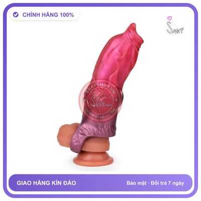 Bao Cao Su Faak Red Eye 18cm Giải Pháp chính hãng - có gai nổi, ôm sát cảm giác thật, chất liệu latex an toàn - giao hàng che tên kín đáo