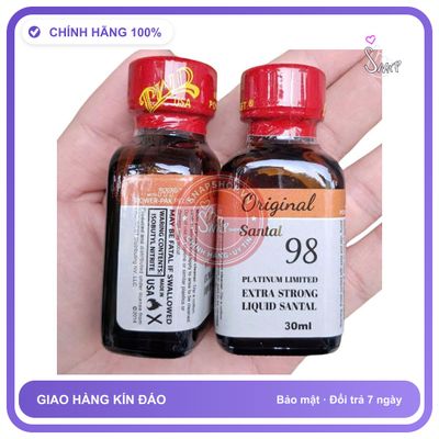 Popper Original 98 30ml chính hãng - chai 30ml, hương dịu không nồng, hàng chuẩn nhập khẩu - giao hàng che tên kín đáo