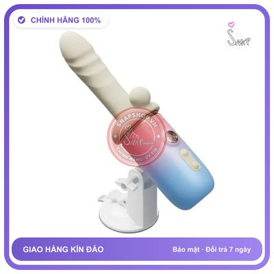 Dương Vật Giả Lovense Spinel rung nhấp chuyển động đẩy tới và lui Tỏa Nhiệt + App chính hãng - điều khiển qua app, điều khiển từ xa, rung nhấp chuyển động đẩy tới và lui tự động - giao hàng 