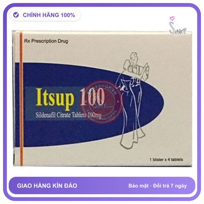 Thuốc Cường Dương Itsup Sildenafil 100mg chính hãng - chất liệu an toàn cho da, dễ vệ sinh, êm ái khi dùng - giao hàng che tên kín đáo