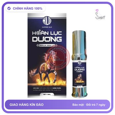Chai Xịt Hoàn Lực Dương 6ml chính hãng - kéo dài thời gian, chiết xuất thảo dược, thấm nhanh không nhờn rít - giao hàng che tên kín đáo