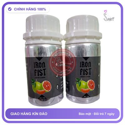 Popper Khô USA Iron Fist Hương Bưởi Cực Phê Không Bỏng Mũi chính hãng - hương dịu không nồng, hàng chuẩn nhập khẩu, nắp kín không bay hơi - giao hàng che tên kín đáo