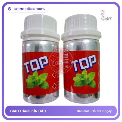 Popper Khô Top USA Hương Bạc Hà chính hãng - hương dịu không nồng, hàng chuẩn nhập khẩu, nắp kín không bay hơi - giao hàng che tên kín đáo