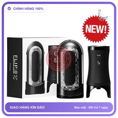 Cốc Tenga Flip Zero EVR chính hãng - 5 chế độ rung, sạc usb, chất liệu an toàn cho da - giao hàng che tên kín đáo